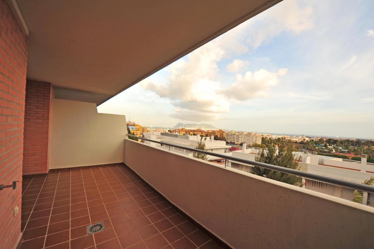 阿尔赫西拉斯Mirador Vistas Bahia Piscina公寓 外观 照片